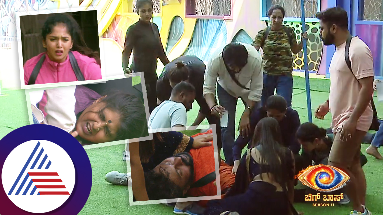 Bigg Boss Trivikram admitted to hospital Bhavya Gowda Manasa Gold Suresh injured sat