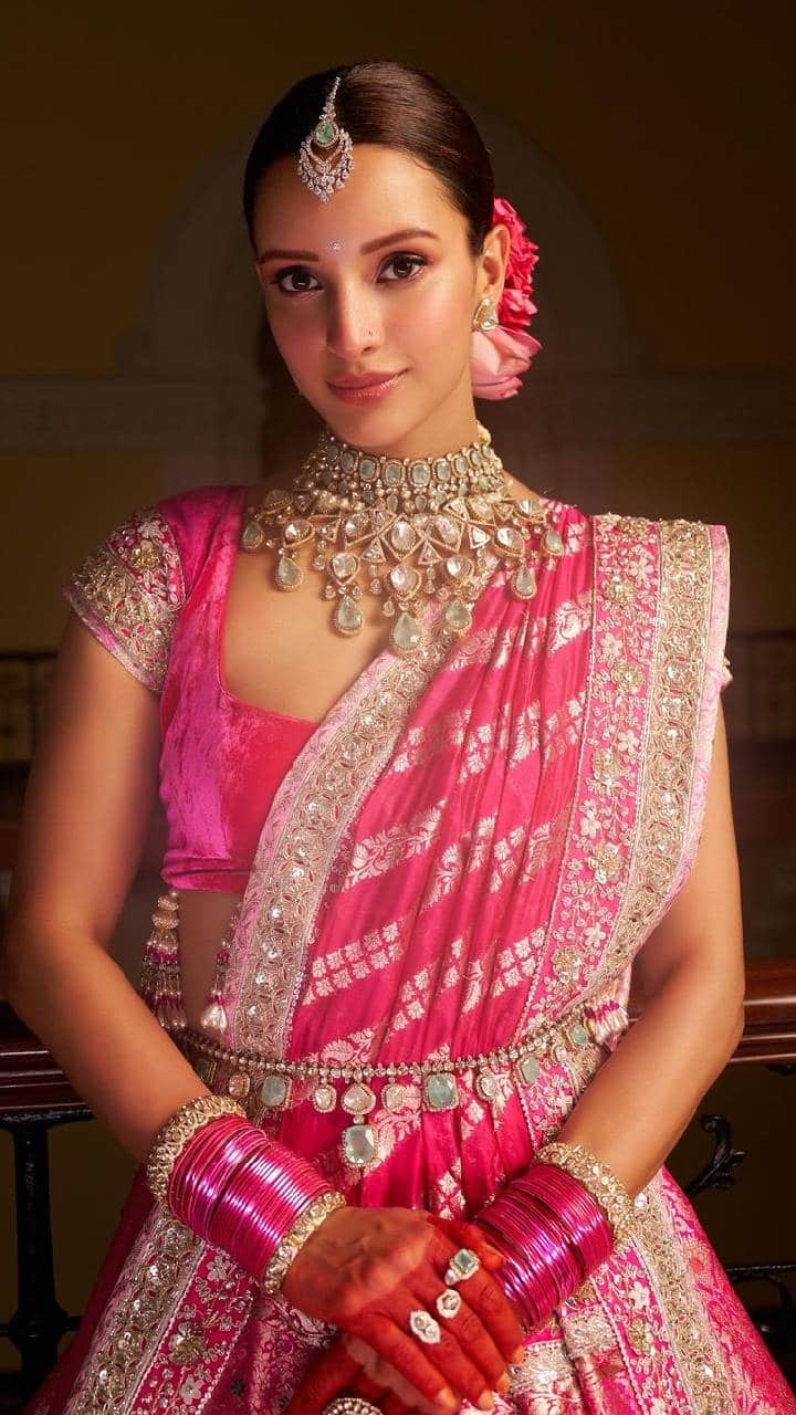 Karwa Chauth 2024: Tripti Dimri's pink lehenga makeup idea for women RBA