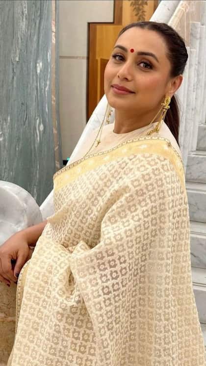 See Rani Mukerji's saree collection