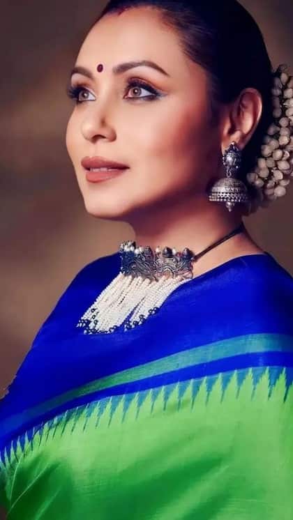 Wear a silk saree