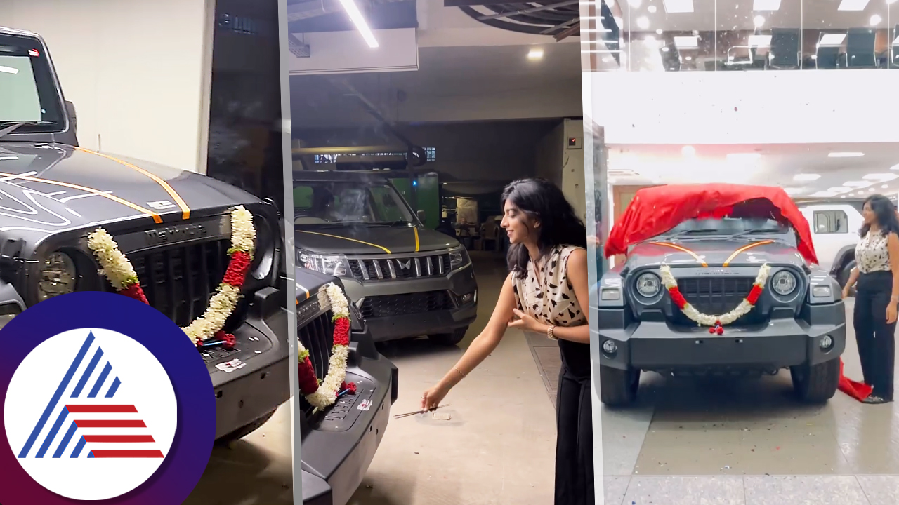 Lakshmi baramma fame Dr Lavanya hiremath buys all new mahindra thar car ckm