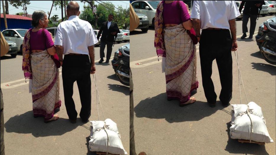 Viral Image of Elderly Couple at High Court Raises Questions About Judicial Delays