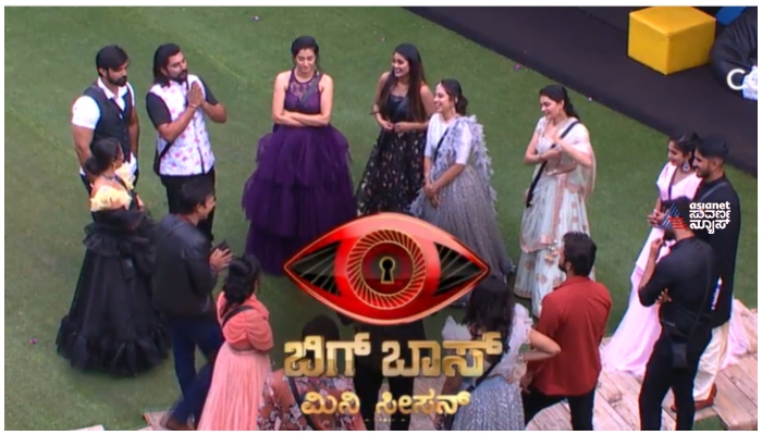 bigg boss kannada mini season ex contestants trivikram bhavya gowda and prerana kambam are now in latest bigg boss  show gow