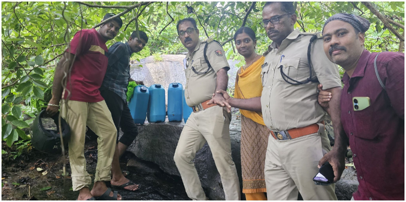 50 litre ingredients to make arrack seized 