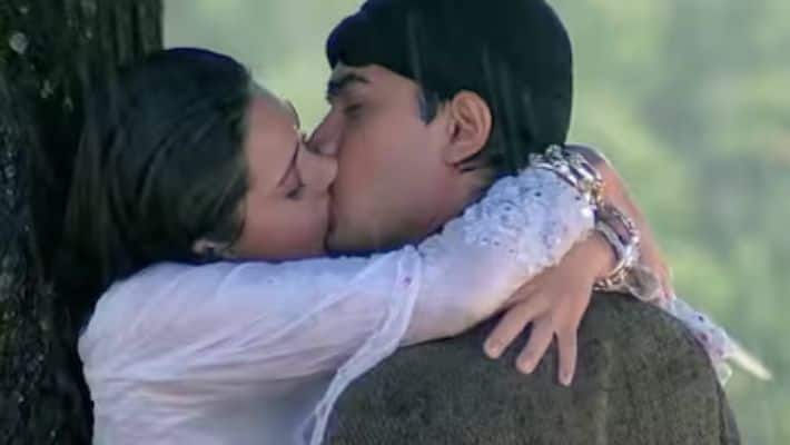 Karisma Kapoor's kissing scene in Raja Hindustani; the story behind 47 retakes ATG