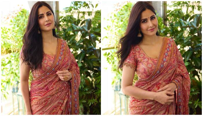 Katrina Kaif looks elegant in Tarun Tahiliani saree; Know SHOCKING price here ATG