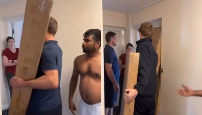 Canadian landlord forcibly evicts Indian tenant in dramatic showdown, video goes viral (WATCH) shk