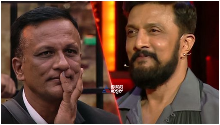 bigg boss kannada 11 kiccha sudeep take class to advocate jagadish in  varada kathe kicchana jothe gow