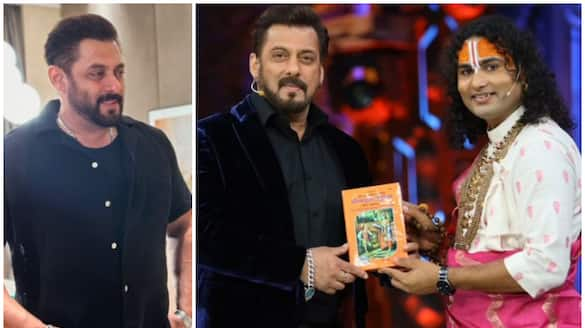 Bigg Boss 18: Salman Khan welcomes spiritual blessings with Bhagwat Gita from Aniruddhacharya NTI