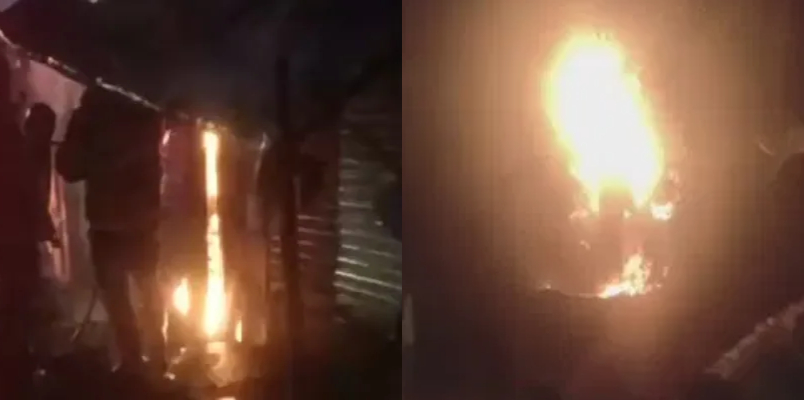 Short Circuit and Massive Fire at Two Storey Building Seven Members of a Family Die