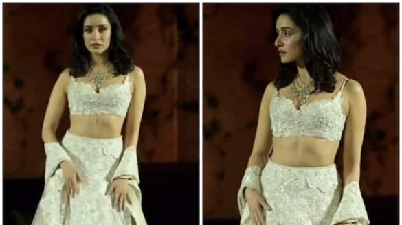 "Was she possessed?": Shraddha Kapoor TROLLED for 'Awkward' ramp walk in heavy lehenga [WATCH] RTM