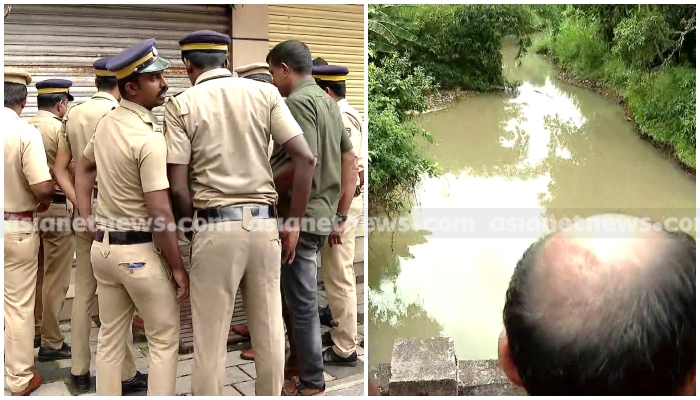 a crucial evidence atm cash tray found from bridge thrissur atm heist evidence collection sbi officer confirmed 