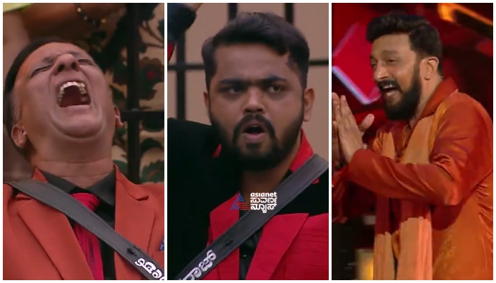 bigg boss kannada 11 dhanraj achar compared contestant as a animal gow