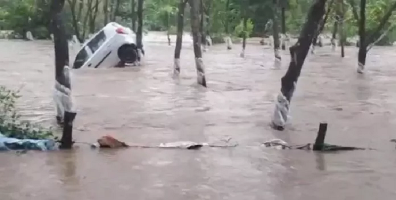 Cloudburst in Udupi Hebri Creating a terrible flood gvd