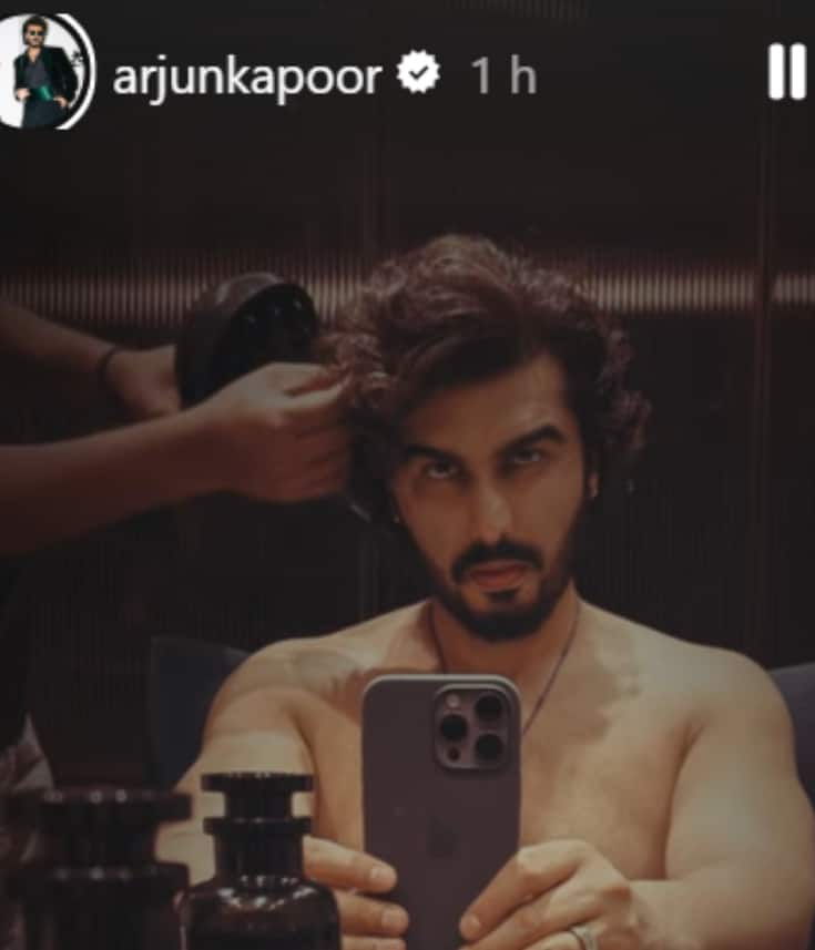 Arjun Kapoor prepares for 'Singham Again' trailer; poses shirtless [PHOTO] ATG