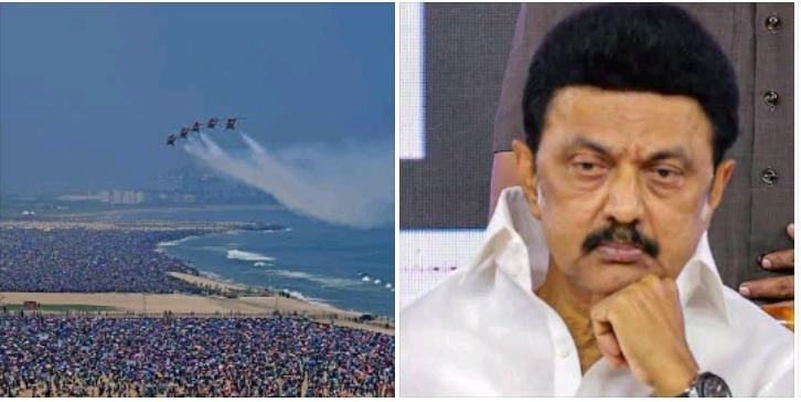 CM MK Stalin on Chennai Air Show: 'Tamil Nadu provided more facilities than requested by IAF' AJR