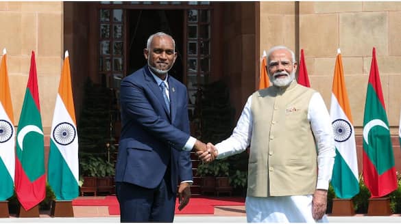 PM Modi meets Maldives President Mohamed Muizzu in New Delhi