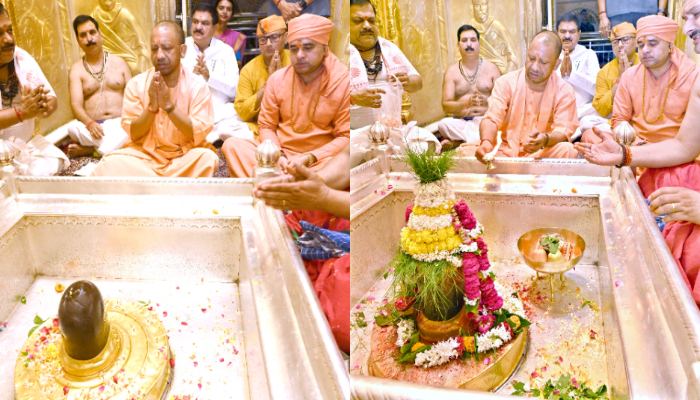 UP Chief Minister Yogi Adityanath visits Kashi on the fifth day of Sharadiya Navratri anr