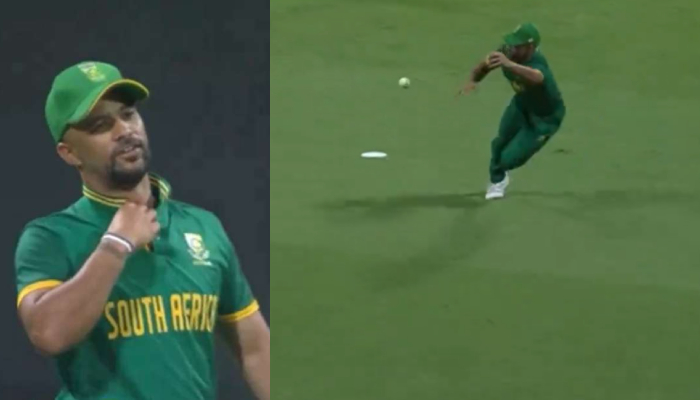 South Africas Batting Coach JP Duminy sensational fielding display against Ireland VIDEO