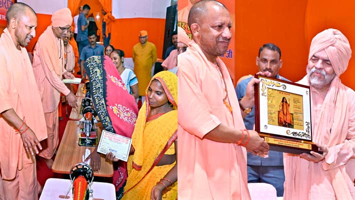 CM Yogi in Varanasi: Nation's Security Supreme Even If Violence Needed AKP