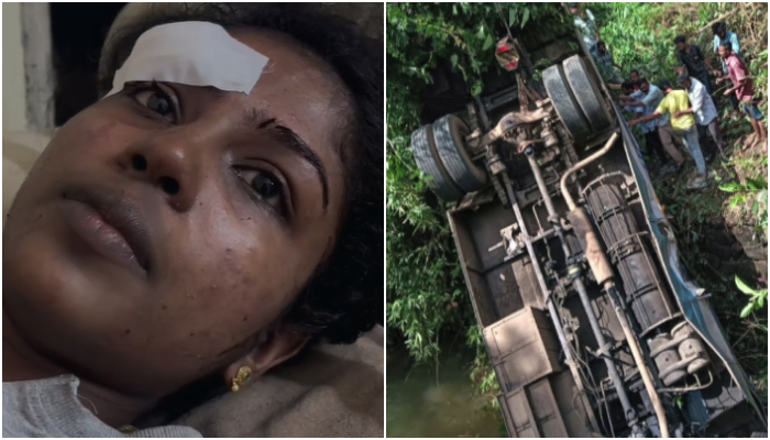 The passenger was injured in the thiruvanbadi kozhikode accident