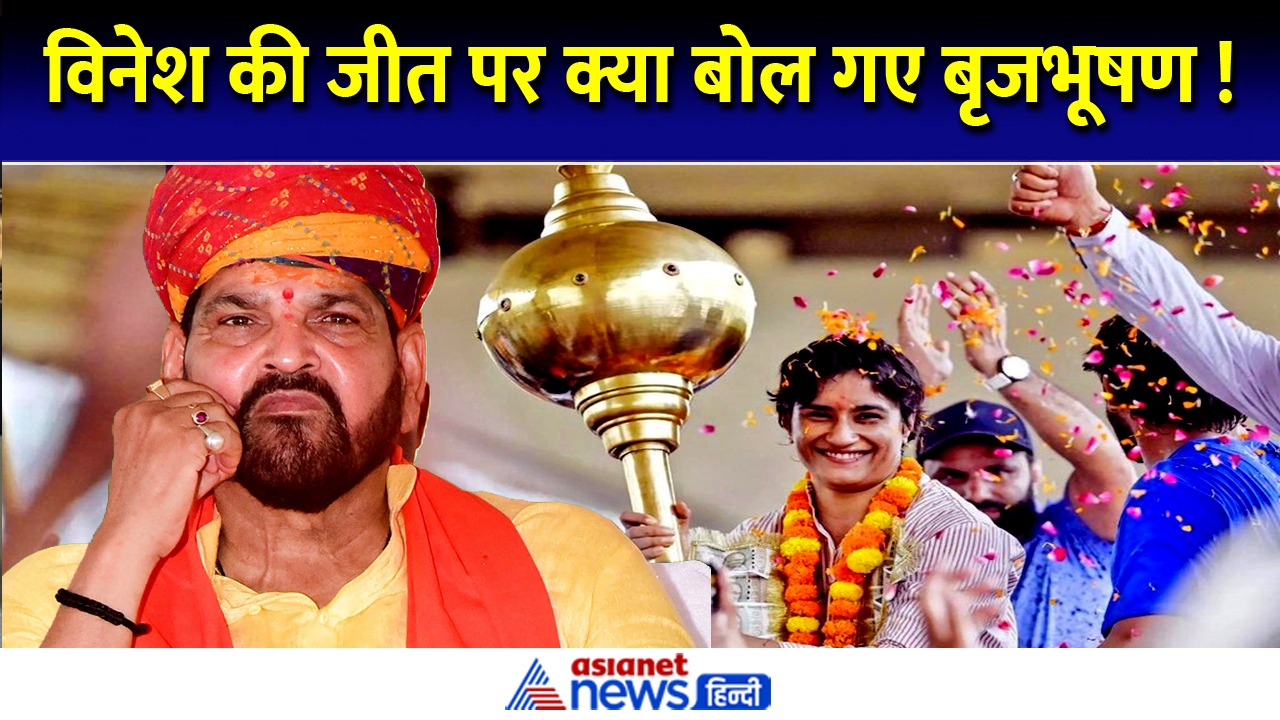 'जहां जाती है होता है सत्यानाश' विनेश फोगाट की जीत पर बृजभूषण दिया पहला रिएक्शन