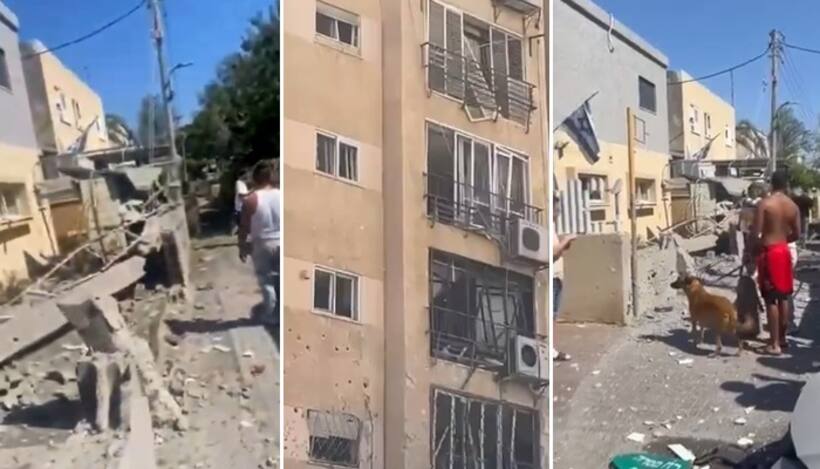 Hezbollah fires around 135 rockets in heaviest attack on Israel's Haifa since war began (WATCH)