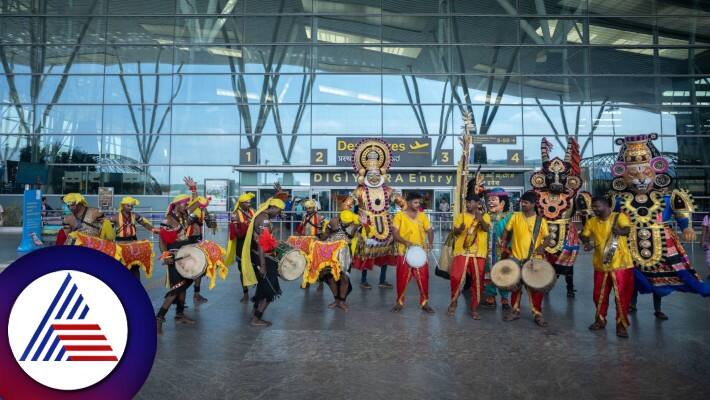 Dasara festival celebration at Bangalore International Airport rav