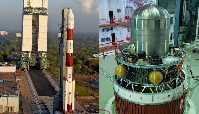 upper stage of India PSLV C37 re entered Earth atmosphere after 8 years san