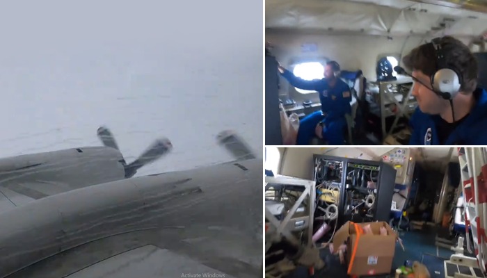 United States NOAA 'Miss Piggy' aircraft braves turbulence to gather data on Hurricane Milton; WATCH terrifying video snt