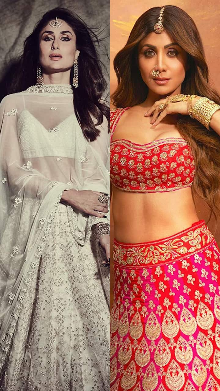 Kareena to Shilpa: Bollywood inspired lehengas for Karva Chauth RKK