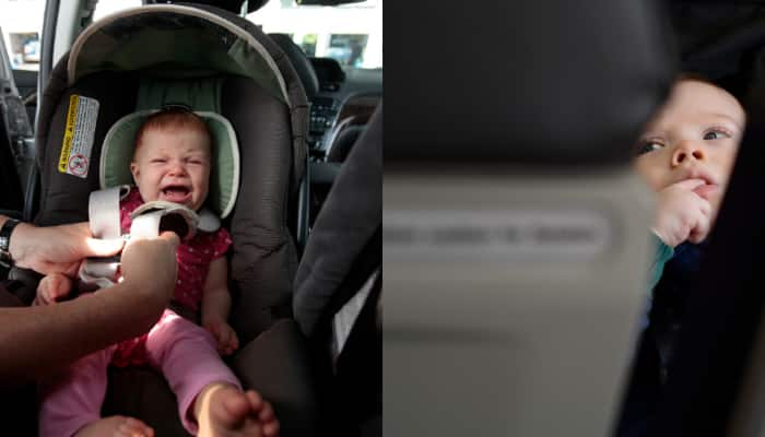 This phenomenon occurs in cars during collisions, this is the reasons why a child seat must mandatory install in your car