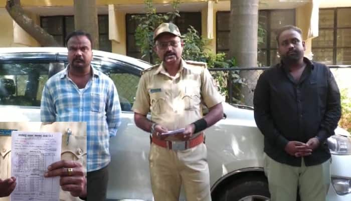 Duniya Vijay Rachita Ram starrer Choudaiah movie team car impounded by Tumakur RTO sat