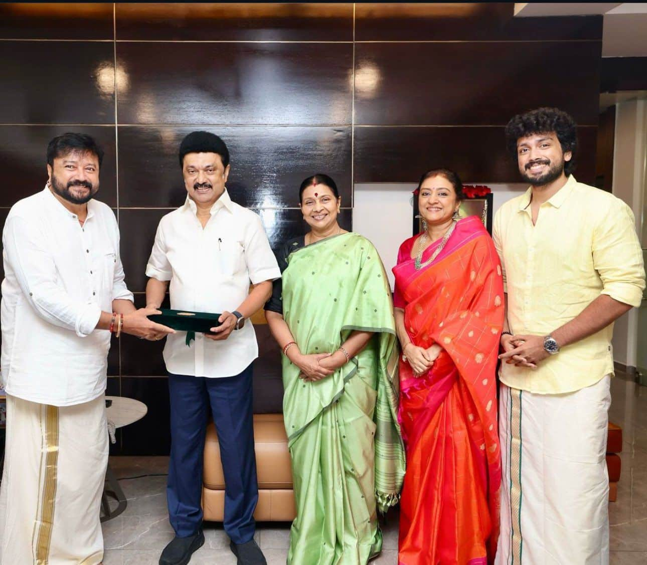 Actor Jayaram invited TN Chief Minister Stalin for son kalidas marriage mma