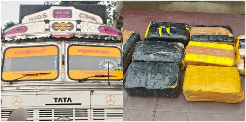 80000 yaba tablets caught from secret compartments in twelve wheeled lorry