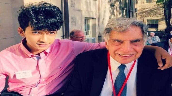 Ratan Tata and Shantanu Naidu