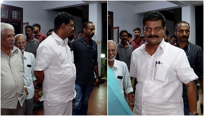 no room for pv anvar in pwd rest house pathadipalam for meeting 