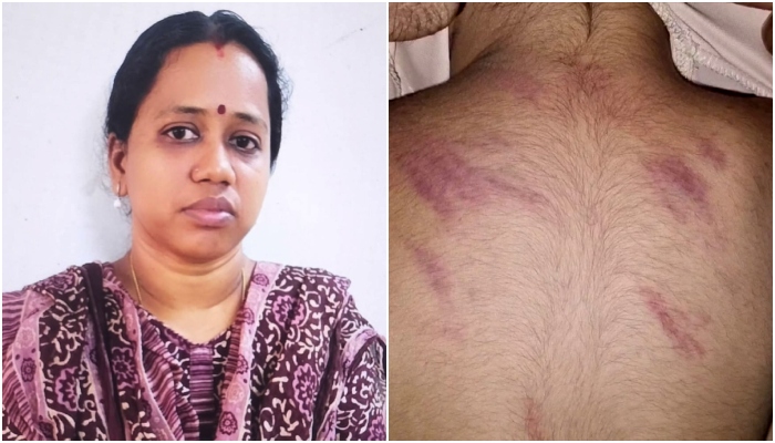 teacher dismissed from service after brutally beating 3 year old lkg student in kochi