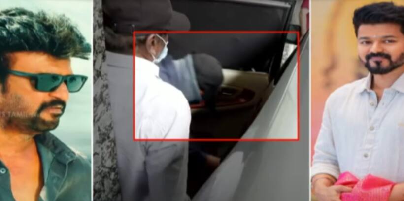 Thalapathy Vijay attends first show of "Vettaiyan" in Chennai, video shows actor leaving theatre