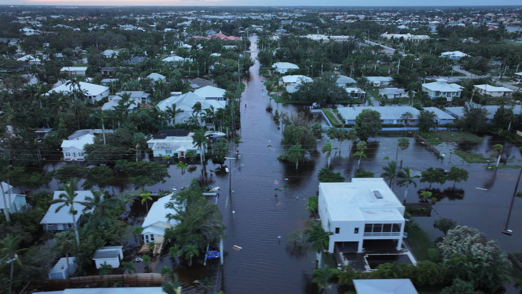 social media influencers criticized Milton hurricane survival hacks 