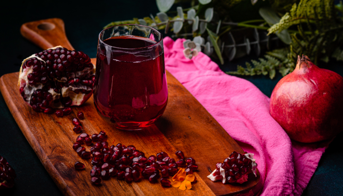 benefits of drinking pomegranate juice