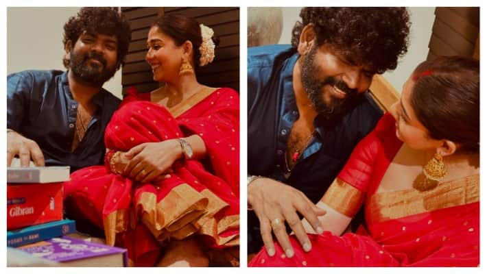 Ayudha Puja special nayanthara romantic photos goes viral mma