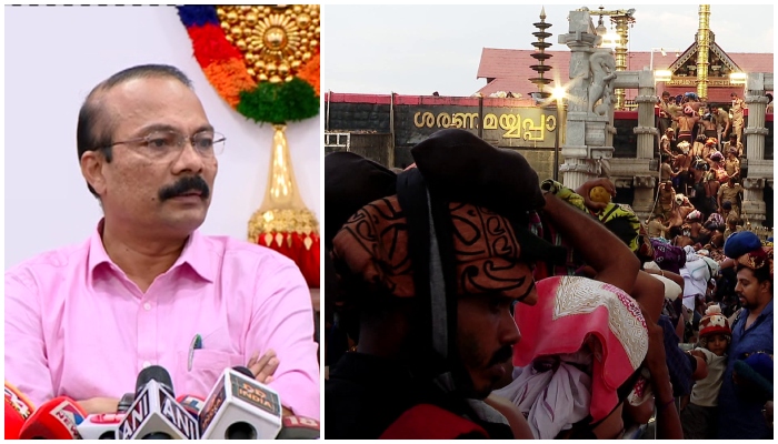 Sabarimala pilgrimage more than expected devotees visited during thulam some issues happened and resolved says Travancore devaswom board president