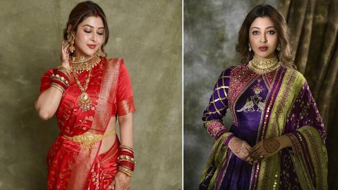 Sonarika Bhadoria jewellery collection for Karwa Chauth