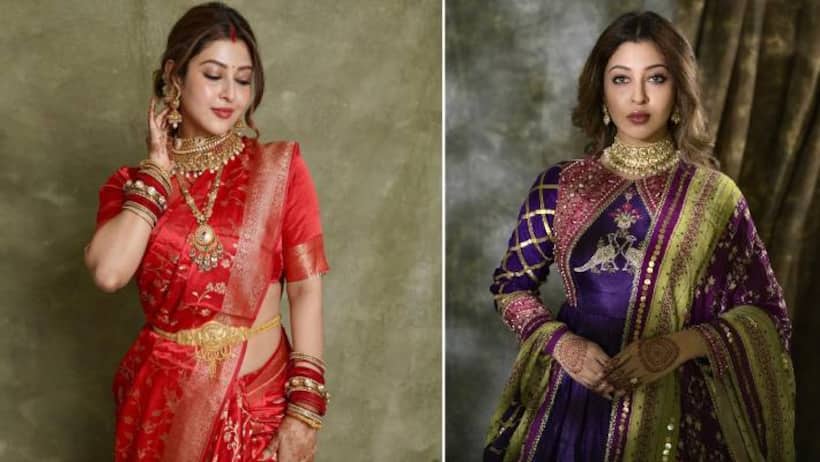 Sonarika Bhadoria jewellery collection for Karwa Chauth