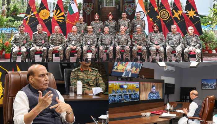 The first phase of the Army Commanders' meeting concluded in Gangtok