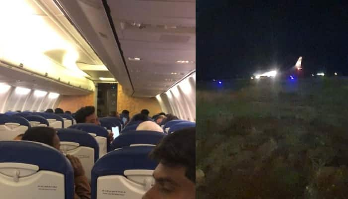 Trichy Airport Air India Express Flight Landed Safely video went viral ans