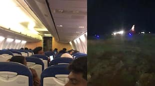 Trichy Airport Air India Express Flight Landed Safely video went viral ans