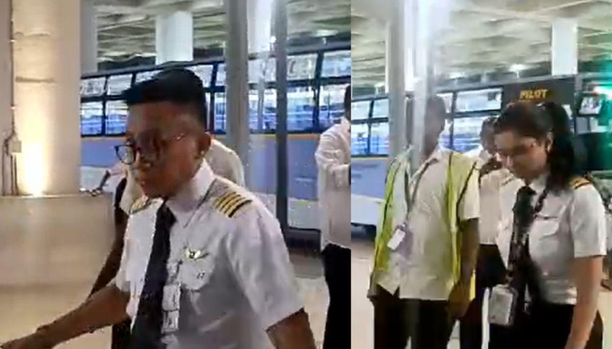 144 பயணிகளின் உயிரைக் காப்பாற்றிய ஹீரோ விமானி; வைரலாகும் வீடியோ!