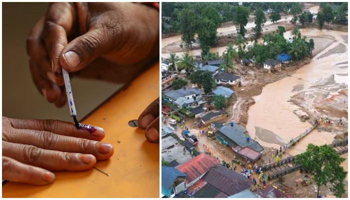 Will the announcement of by elections in landslide affected  Wayanad be delayed? 